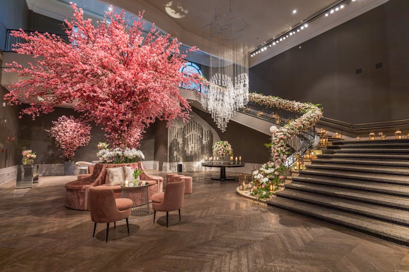 Décoration florale pour hôtels et restaurants